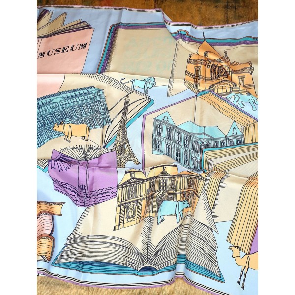 Inoui Editions šilko skara MUSEUM PASTEL